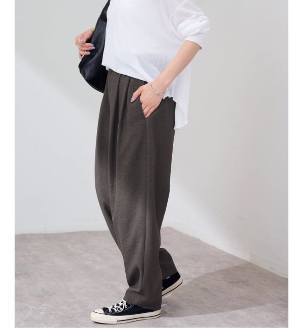 FRAMeWORK「ポリエステルトロタックパンツ」|その他|