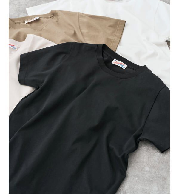 Spick and Span「《追加》汗染み防止ファインコットンTシャツ」|Tシャツ・カットソー|ブラック