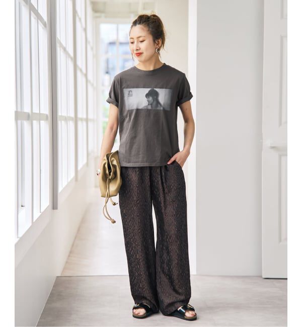 Spick and Span「《追加》TICCA / ティッカ  レオパードジャガードパンツ」|その他|