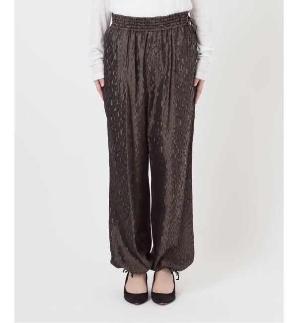 Spick and Span「《追加》TICCA / ティッカ  レオパードジャガードパンツ」|その他|