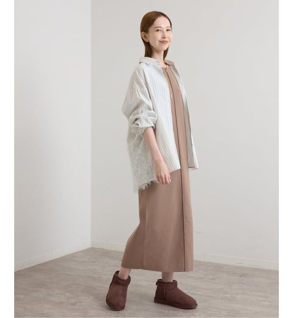 U by SPICK&SPAN「《予約》2WAYニットロングワンピース」|ワンピース|