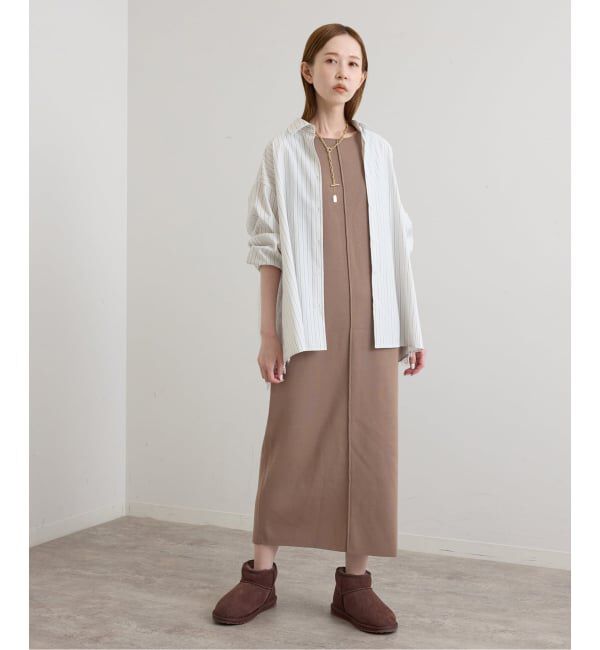 U by SPICK&SPAN「《予約》2WAYニットロングワンピース」|ワンピース|