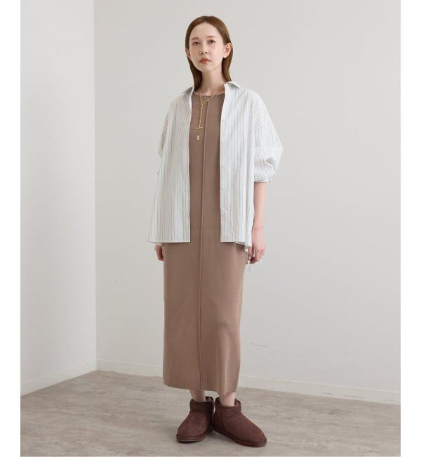 U by SPICK&SPAN「《予約》2WAYニットロングワンピース」|ワンピース|