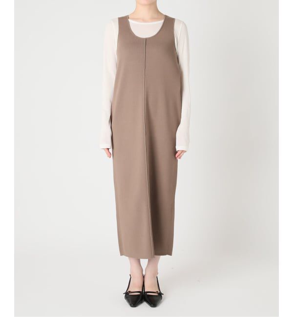 U by SPICK&SPAN「《予約》2WAYニットロングワンピース」|ワンピース|