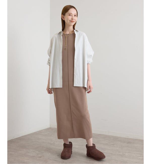 U by SPICK&SPAN「《予約》2WAYニットロングワンピース」|ワンピース|
