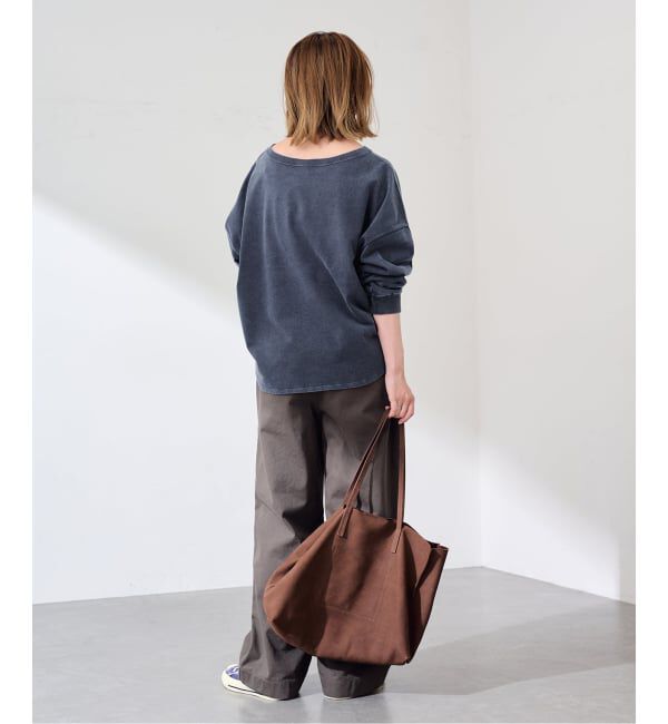 FRAMeWORK「ウェットオゾン加工2WAY L/Tee」|Tシャツ・カットソー|