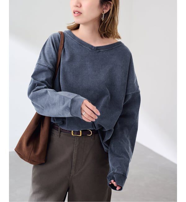 FRAMeWORK「ウェットオゾン加工2WAY L/Tee」|Tシャツ・カットソー|