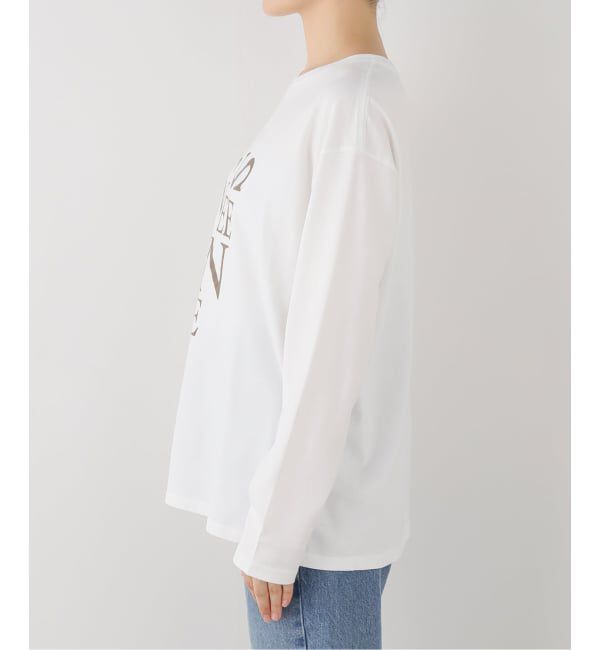 Spick and Span「フロッキープリントロゴTEE」|Tシャツ・カットソー|