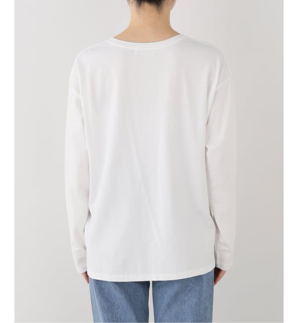 Spick and Span「フロッキープリントロゴTEE」|Tシャツ・カットソー|
