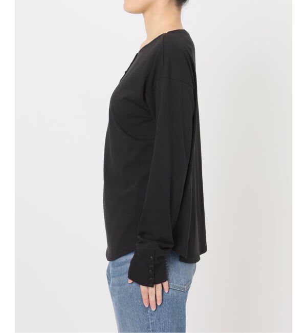 FRAMeWORK「≪予約≫ヘンリーネックロングスリーブ」|Tシャツ・カットソー|