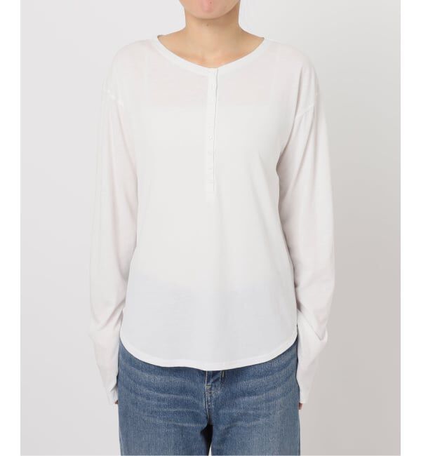 FRAMeWORK「≪予約≫ヘンリーネックロングスリーブ」|Tシャツ・カットソー|