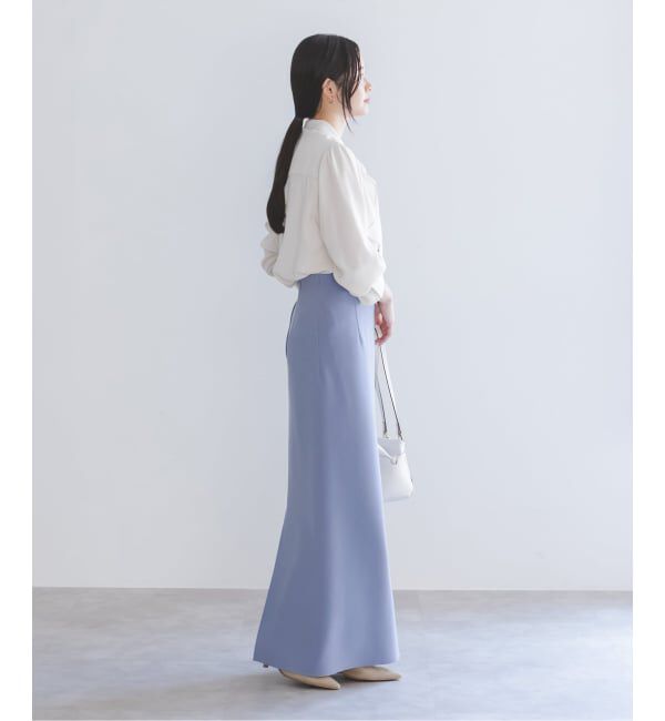NOBLE「《WEB＆一部店舗限定追加予約》ロイヤルサテンボウタイブラウス2」|シャツ・ブラウス|