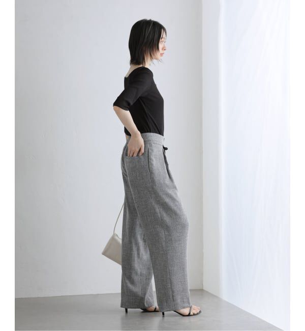  「【洗える】レース2WAYプルオーバー」|Tシャツ・カットソー|