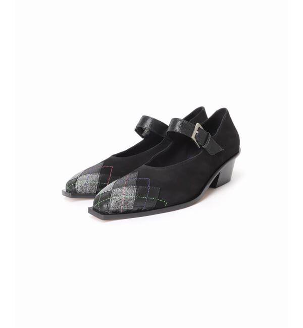 GRISE「《予約/WEB+一部店舗限定》GRISE LEATHER AGYLE メリージェーン」|パンプス|