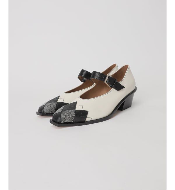 GRISE「《予約/WEB+一部店舗限定》GRISE LEATHER AGYLE メリージェーン」|パンプス|