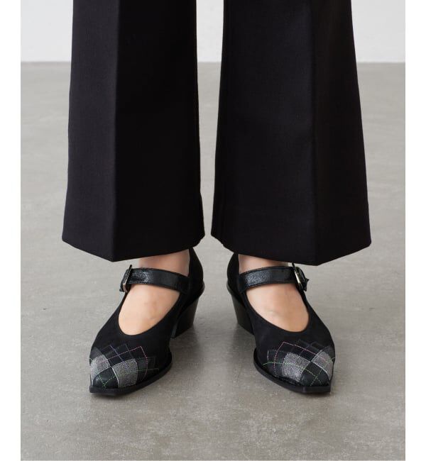 GRISE「《予約/WEB+一部店舗限定》GRISE LEATHER AGYLE メリージェーン」|パンプス|