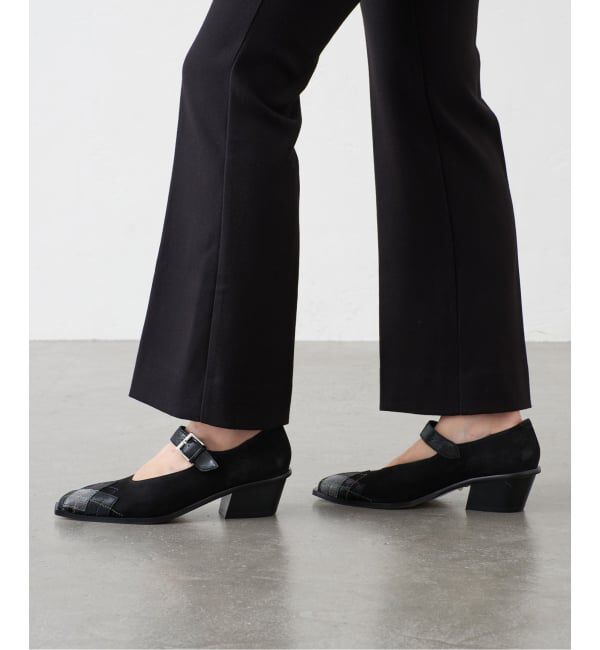 GRISE「《予約/WEB+一部店舗限定》GRISE LEATHER AGYLE メリージェーン」|パンプス|