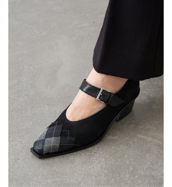 GRISE「《予約/WEB+一部店舗限定》GRISE LEATHER AGYLE メリージェーン」|パンプス|
