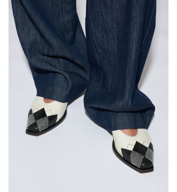GRISE「《予約/WEB+一部店舗限定》GRISE LEATHER AGYLE メリージェーン」|パンプス|