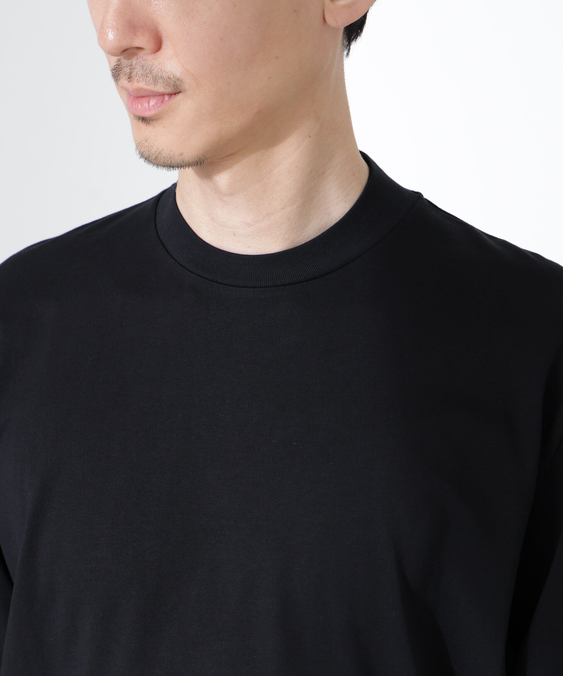 NANO universe「ジャケT(R) クルーネック 長袖」|Tシャツ・カットソー|