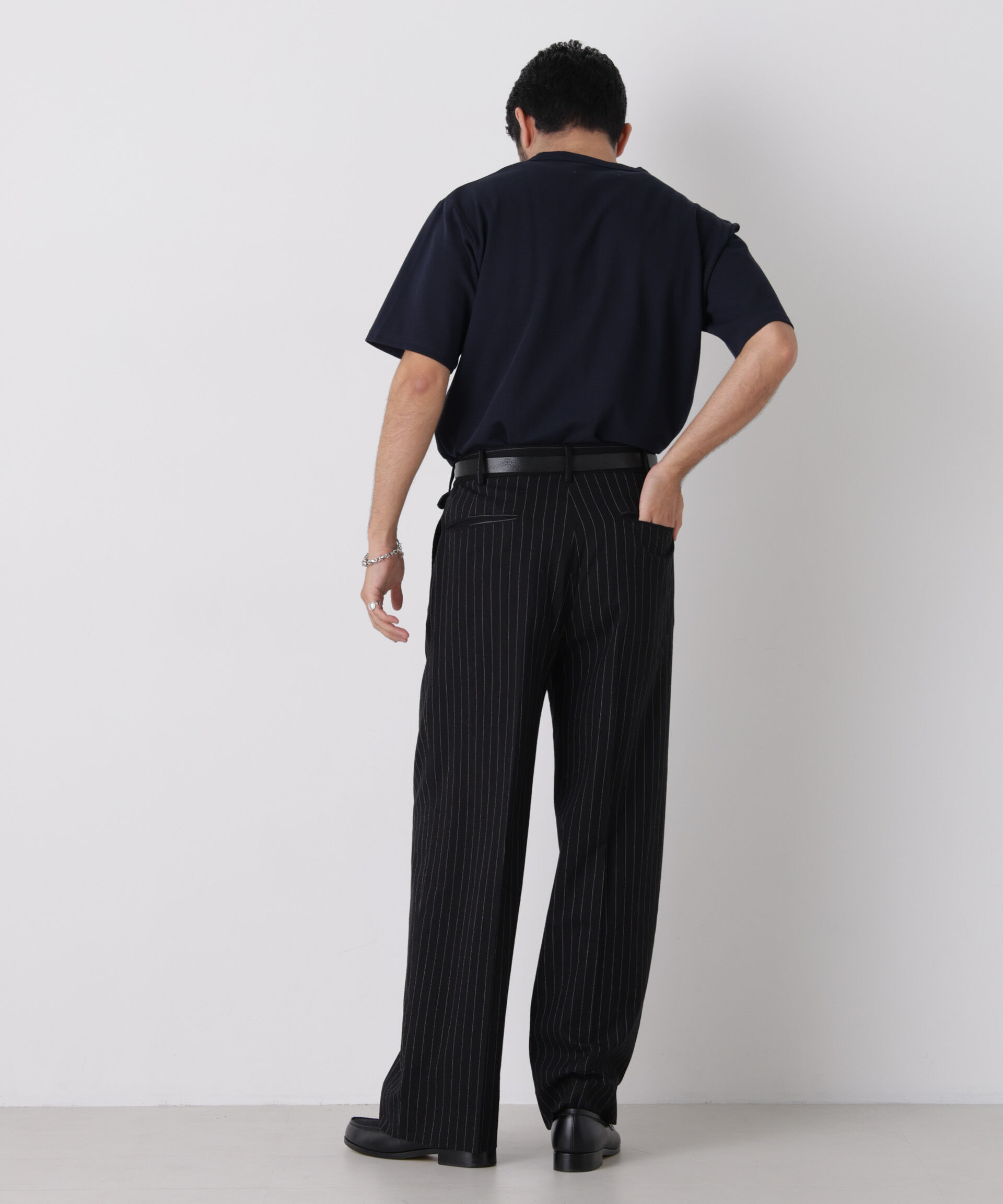 NANO universe「60サーフニットヘンリーTシャツ 半袖」|Tシャツ・カットソー|