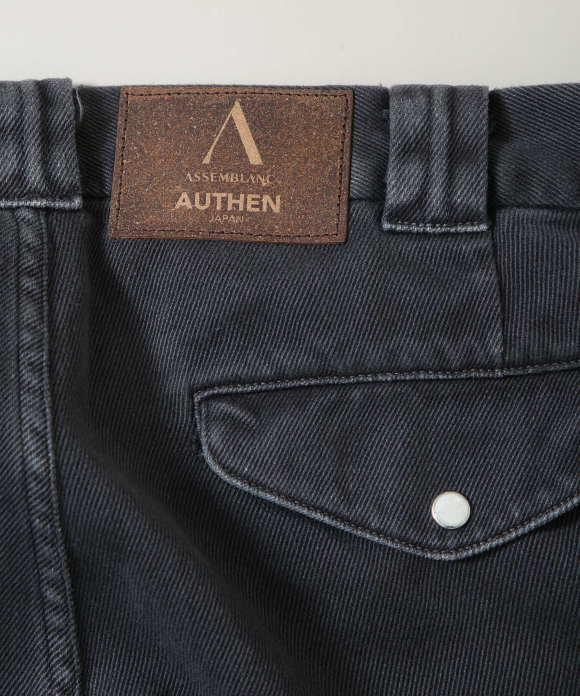 NANO universe「AUTHEN/｢ASSEMBLANC｣&times;AUTHEN シルクナイズド PT」|チノ|