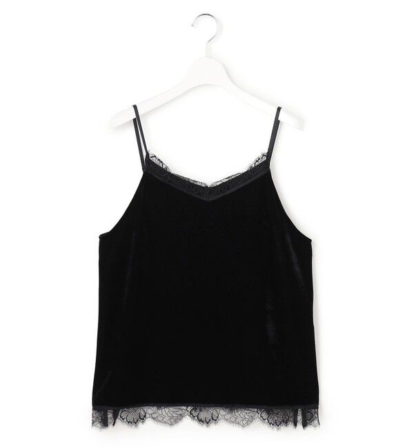 23区「【一部予約】ベロアキャミ ツインセット トップス」|Tシャツ・カットソー|