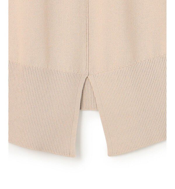 BEIGE,「NADIA / シアーコンビ ストレッチニット」|ニット・セーター|