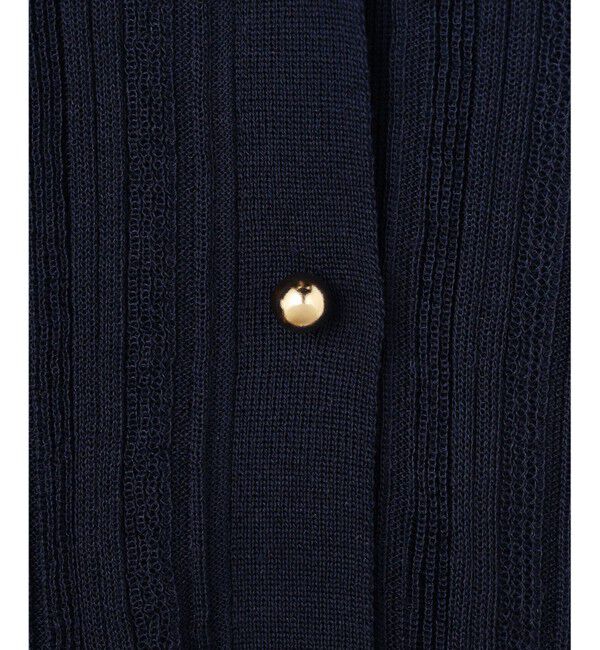 BEIGE,「GOVERNOR / シアーリブ スキッパーニット」|ニット・セーター|
