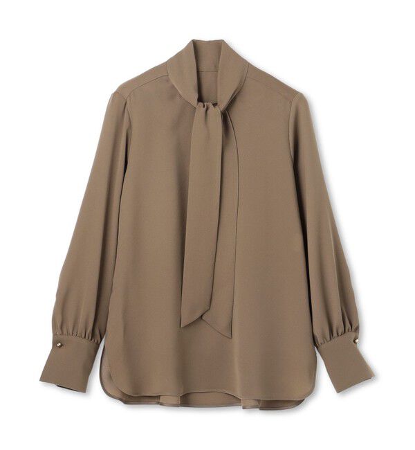 BEIGE,「STOW / スカーフボウタイブラウス」|シャツ・ブラウス|