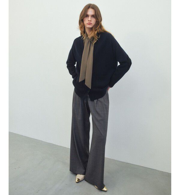 BEIGE,「STOW / スカーフボウタイブラウス」|シャツ・ブラウス|