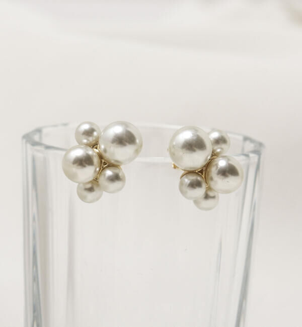 NOLLEY'S sophi「パールパールピアス」|ピアス|