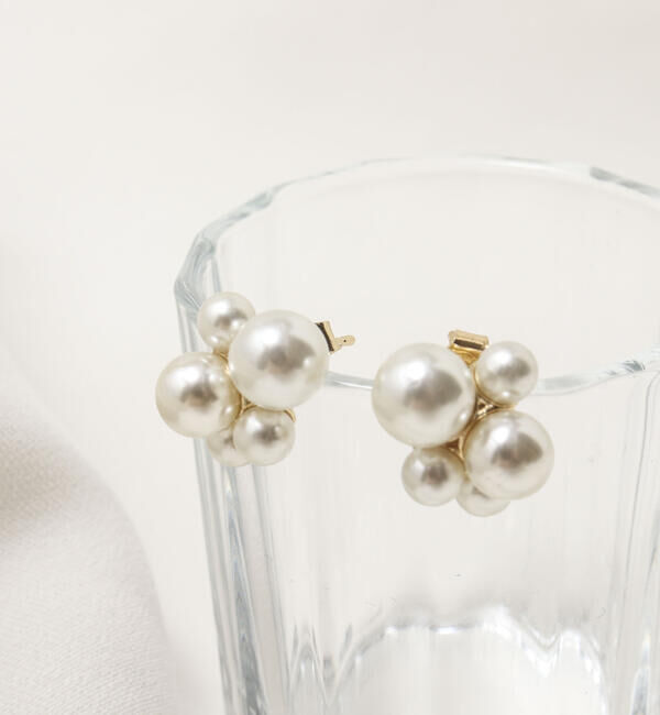NOLLEY'S sophi「パールパールピアス」|ピアス|