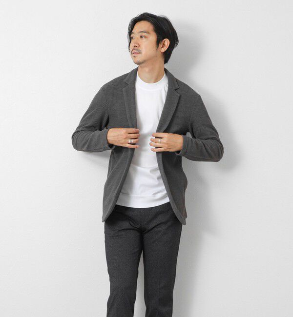 NOLLEY'S goodman「《ビジカジ対応》シルケットスムース クルーネック ドレスロンT 26AW」|Tシャツ・カットソー|