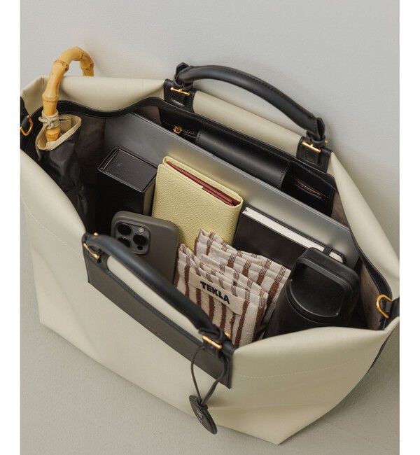 ROPE「【E'POR】【A4/PC対応・撥水加工・軽量】BOAT BAG Large【25AW】」|トートバッグ|