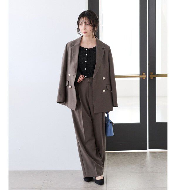 VIS「ドットシャーリングシアーカーディガン」|カーディガン|