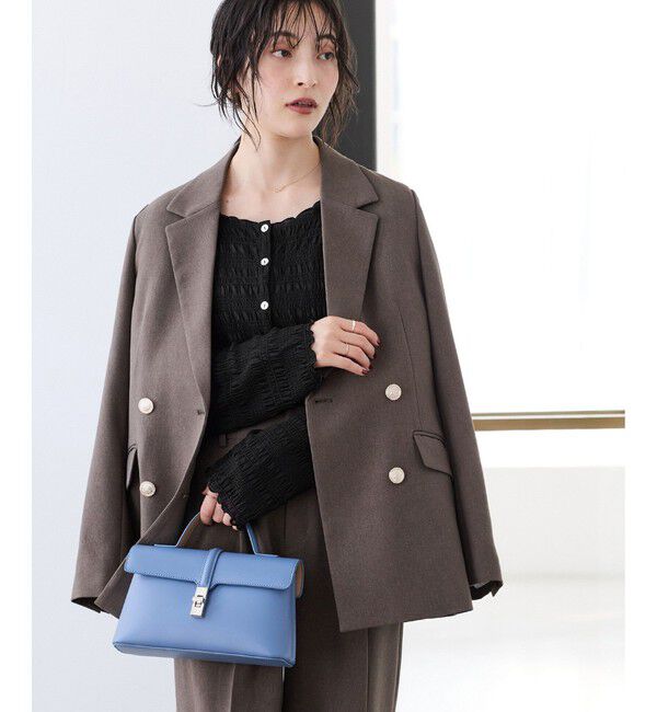 VIS「ドットシャーリングシアーカーディガン」|カーディガン|