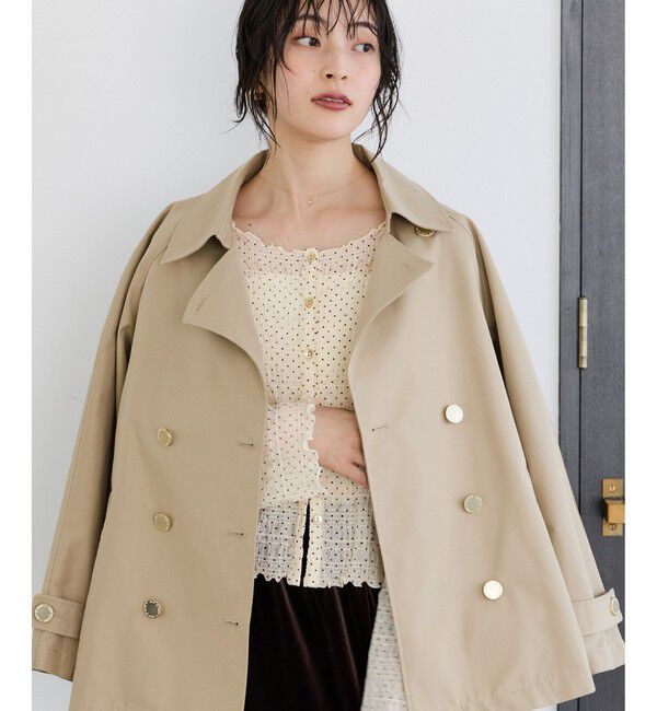 VIS「ドットシャーリングシアーカーディガン」|カーディガン|