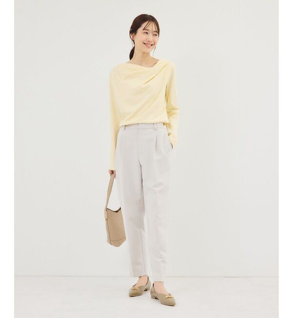 Rope&rsquo;Picnic「ドレープカットトップス」|Tシャツ・カットソー|