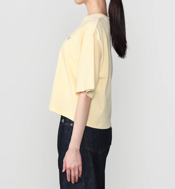 GYMPHLEX「Gymphlex | シルケットコットン クルーネックTシャツ WOMEN」|Tシャツ・カットソー|