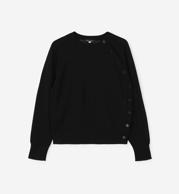  「HAVERSACK | ウール天竺 長袖 ニットプルオーバー WOMEN」|ニット・セーター|
