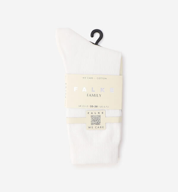 FALKE 「FALKE | 46490 FAMILY SOCKS WOMEN」|ソックス|WHITE