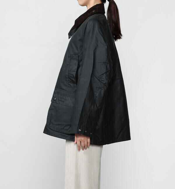  「Barbour | BEDALE ワックスコットンブルゾン（オーバーサイズ フィット）WOMEN」|テーラードジャケット|