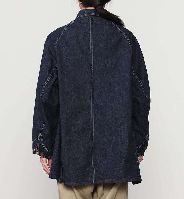  「orSlow | LOOSE FIT DENIM COVERALL WOMEN」|デニムジャケット|