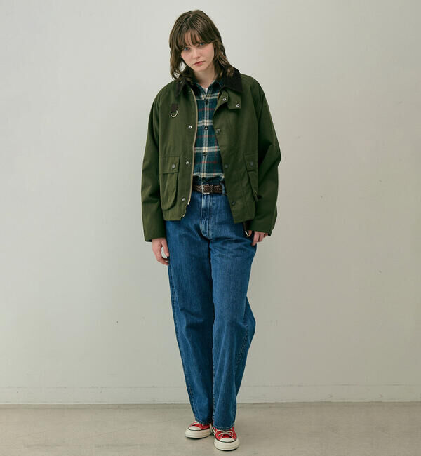  「Barbour | 〈別注〉PEACH BLYTH ショートジャケット WOMEN」|テーラードジャケット|