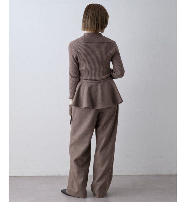 THE PAUSE「【THE PAUSE】ペプラムパンツ＜WEB限定＞」|その他|