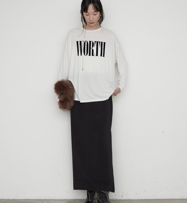  「《WEB限定/3サイズ展開》ポンチZIPスカート」|スカート|