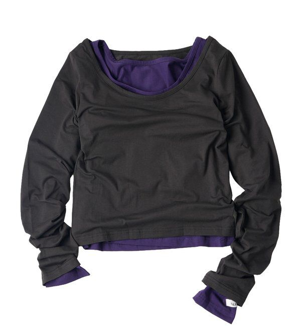  「【WEB限定】【SLOPPY】 PACK L/S TEE」|Tシャツ・カットソー|パープル