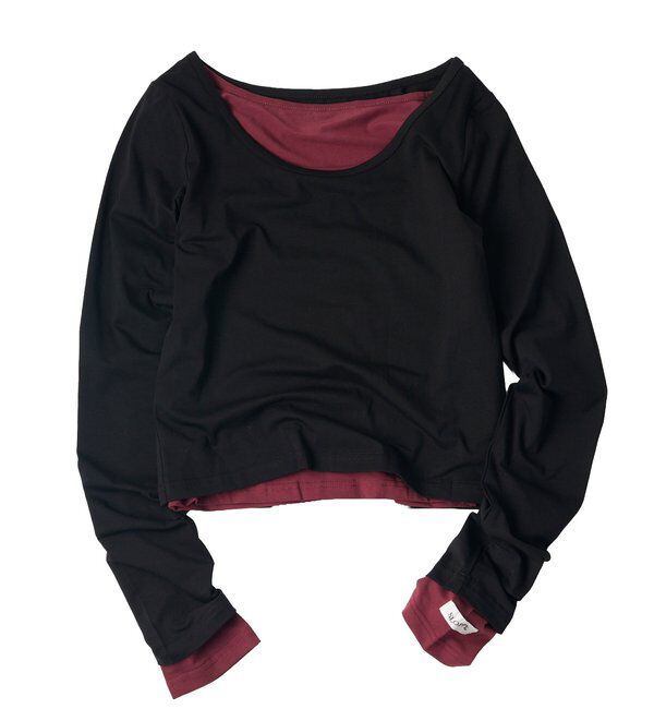  「【WEB限定】【SLOPPY】 PACK L/S TEE」|Tシャツ・カットソー|バーガンディー