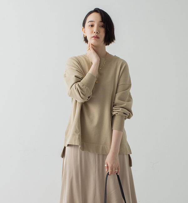 collex「ピグメントダイ裏毛ビックプルオーバー」|Tシャツ・カットソー|